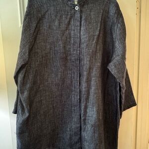 Democracy Black/Gray Single Button jacket Size 2x